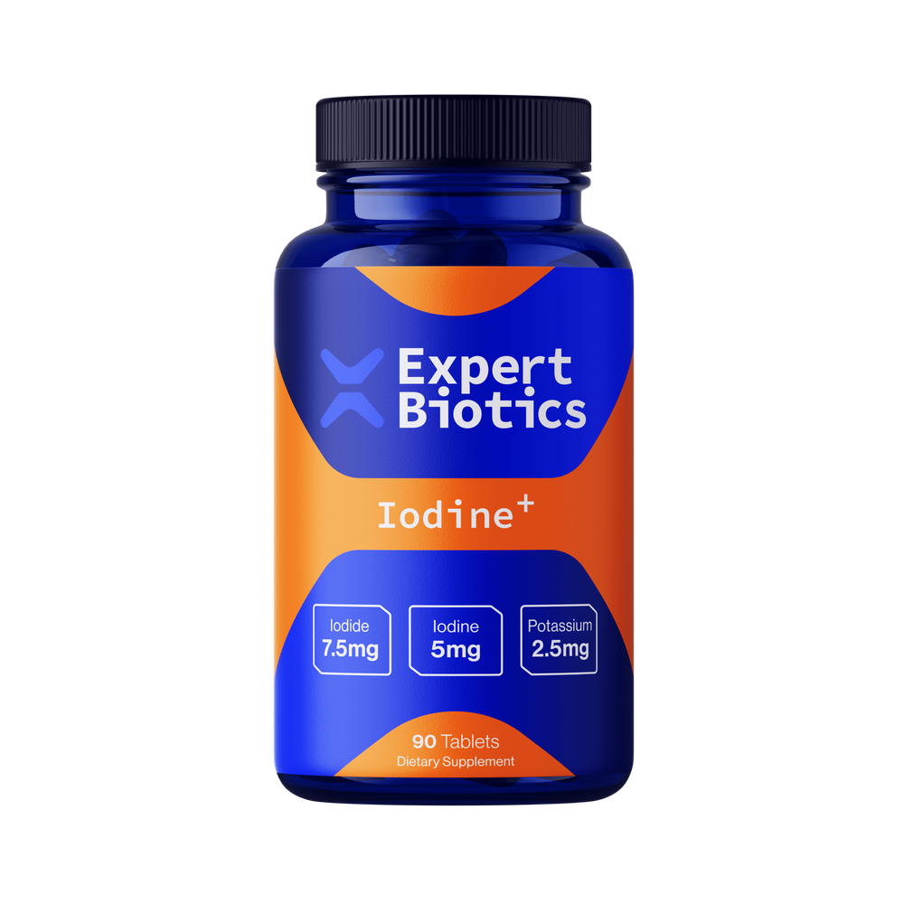 Expert Biotics Iodine+ High-Potency Complex (180 Tablets)