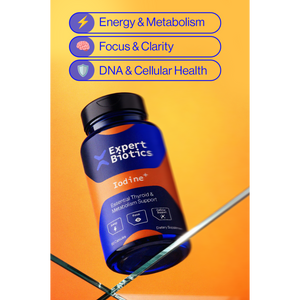 Expert Biotics Iodine+ High-Potency Complex (180 Tablets)