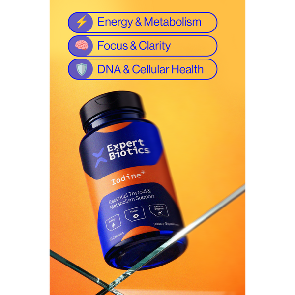 Expert Biotics Iodine+ High-Potency Complex (180 Tablets)